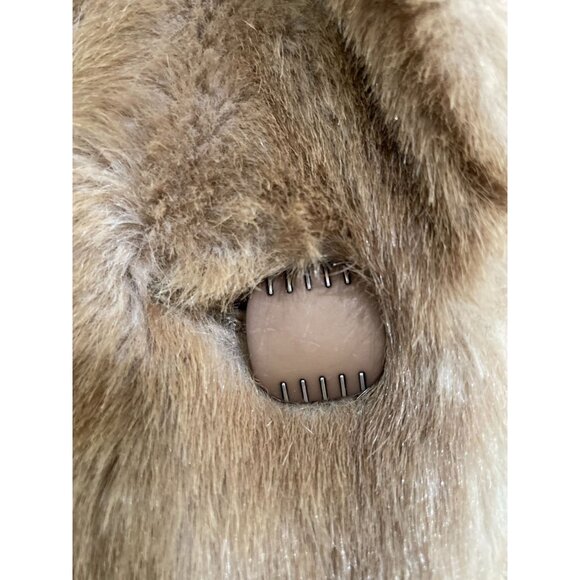 Vintage Mincara Faux Fur Coat By Russel Taylor Women's Medium - Picture 5 of 9